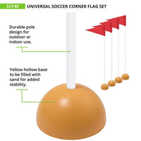 Thumbnail for UNIVERSAL SOCCER CORNER FLAGS HoopsKing