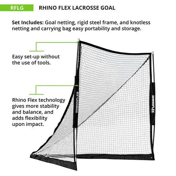 RHINO FLEX LACROSSE GOAL HoopsKing