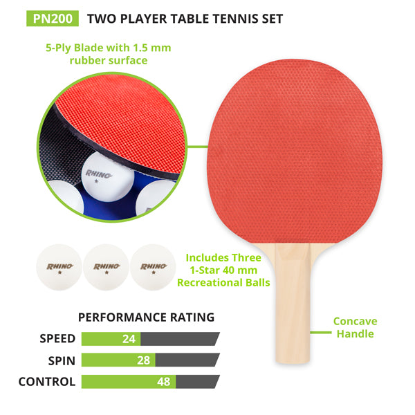 Two Player Table Tennis Set