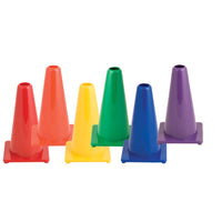Thumbnail for High Visibility Flexible Vinyl Cones Set of 6 Colors