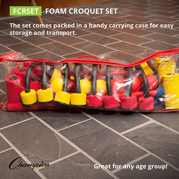 Foam Croquet Set