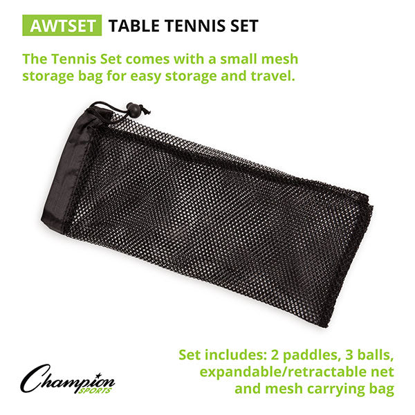 Anywhere Table Tennis Set