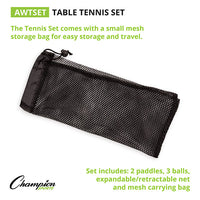 Thumbnail for Anywhere Table Tennis Set