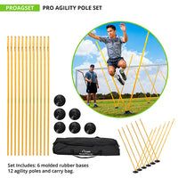 Thumbnail for Pro Agility Pole Set