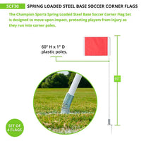 Thumbnail for SPRING LOADED CORNER FLAGS HoopsKing