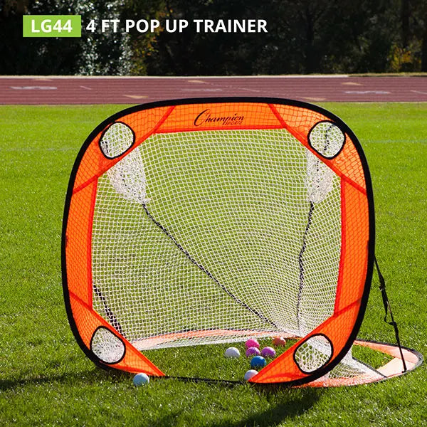 4 FT LACROSSE POP-UP TARGET TRAINER HoopsKing