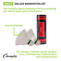 Thumbnail for Deluxe Badminton Set