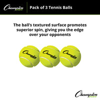 Thumbnail for Tennis Balls, Pack of 3