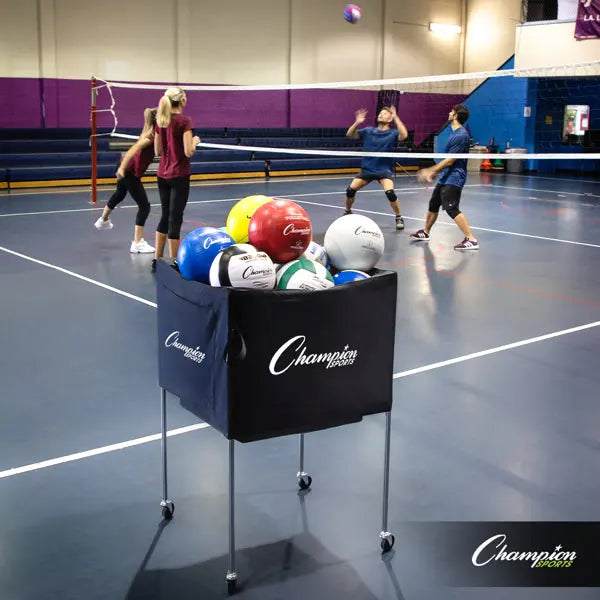 Collapsible Volleyball Cart HoopsKing