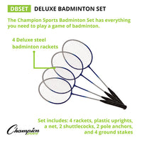 Thumbnail for Deluxe Badminton Set