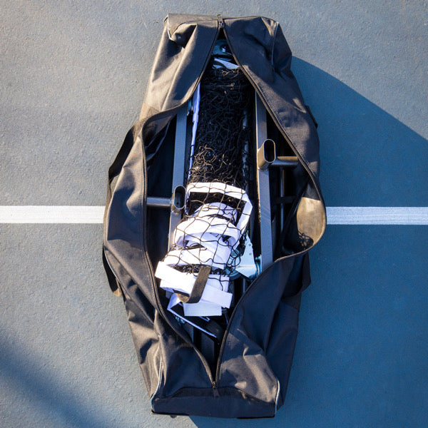 Rhino Deluxe Pickleball net With Wheels
