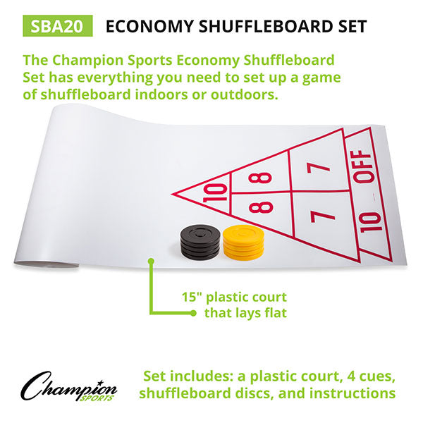 Economy Shuffleboard Set