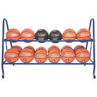 Thumbnail for DELUXE HEAVY-DUTY BALL CART | 18 Balls Champion Sports