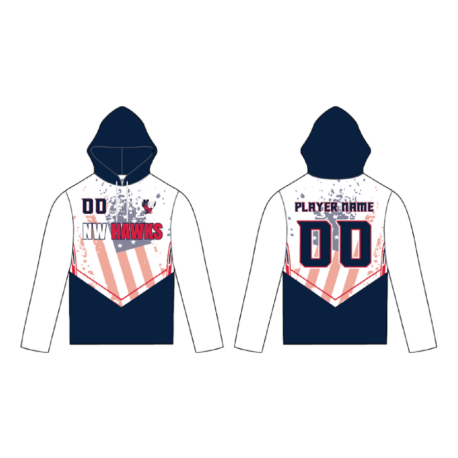 Hooded Travel T-Shirt – Long Sleeve example 7