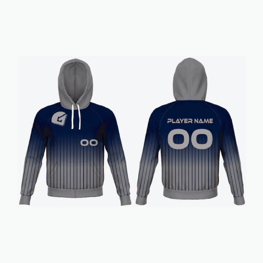 Full-Zip Hooded Warm-Up Jacket example 13