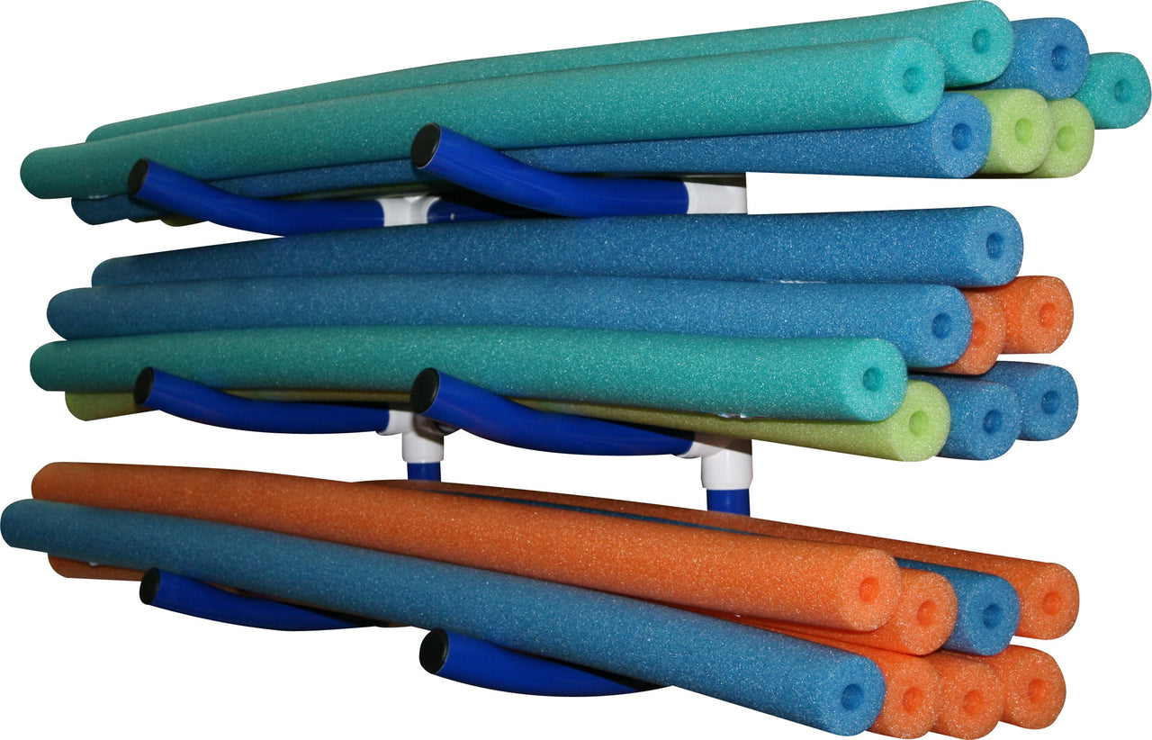 Fitness Foam Roller Wall Rack – Ball Storage Cart | Easy Assembly | 22"L x 12.5"W (17" or 36"H)