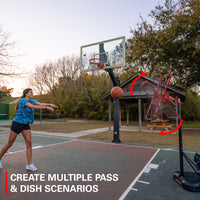 Thumbnail for Pass Back Assist Basketball Rebounder & Ball Return