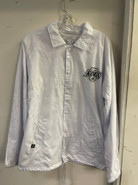 Thumbnail for Sleek LAK x VG Button Up Jacket - Style Meets Comfort