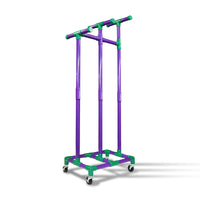 Thumbnail for Jump Rope Hoop Holder – Ball Storage Cart | Heavy-Duty Construction | Easy Assembly | 28