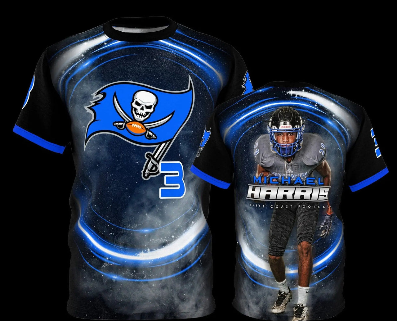 Men's Custom Sublimated T-Shirts HoopsKing