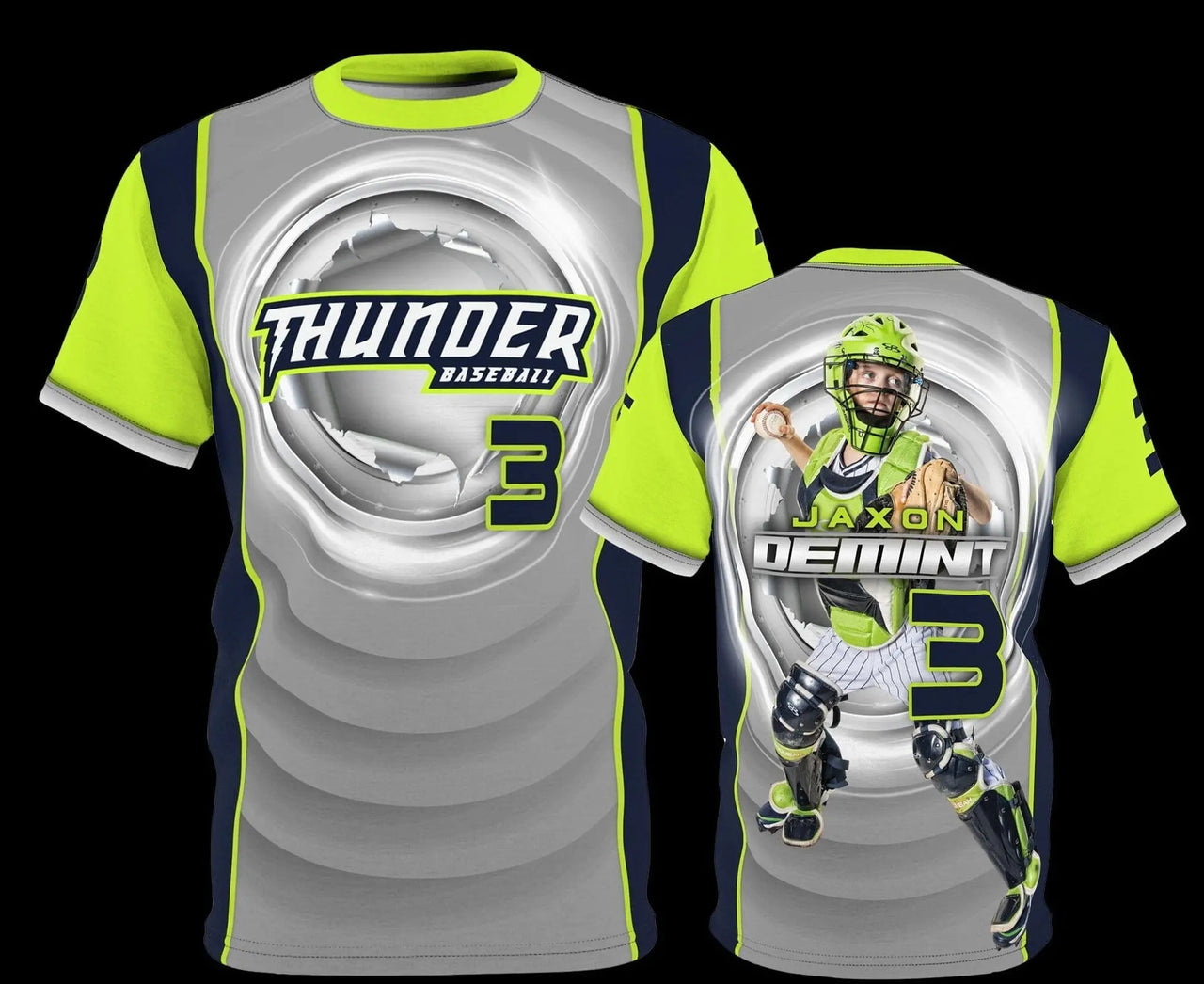 Men's Custom Sublimated T-Shirts HoopsKing