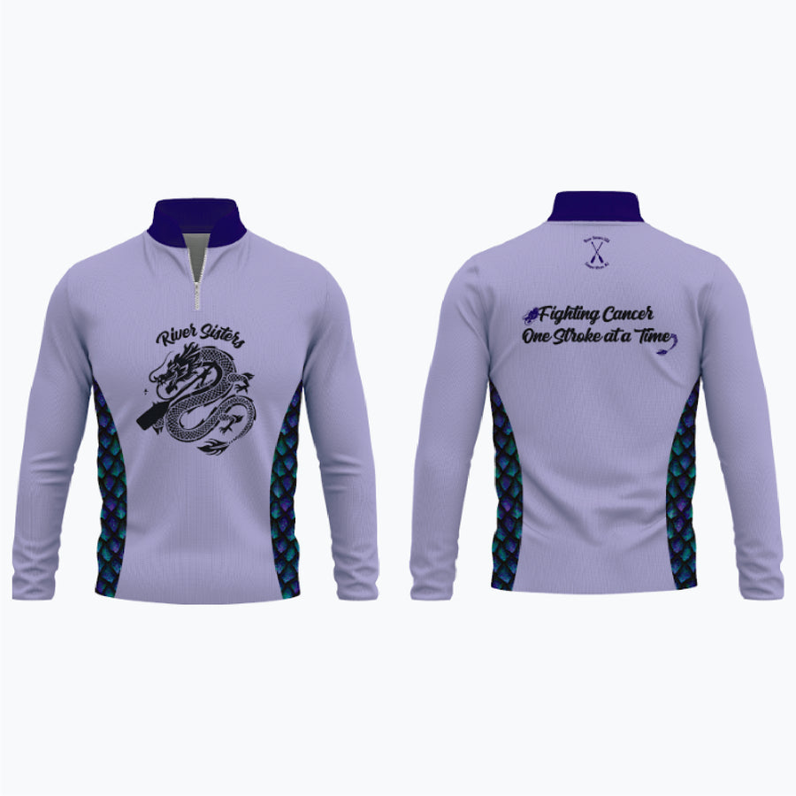 1/4 Zip Fleece Sweatshirt (Men’s, Women’s, Youth) example 14