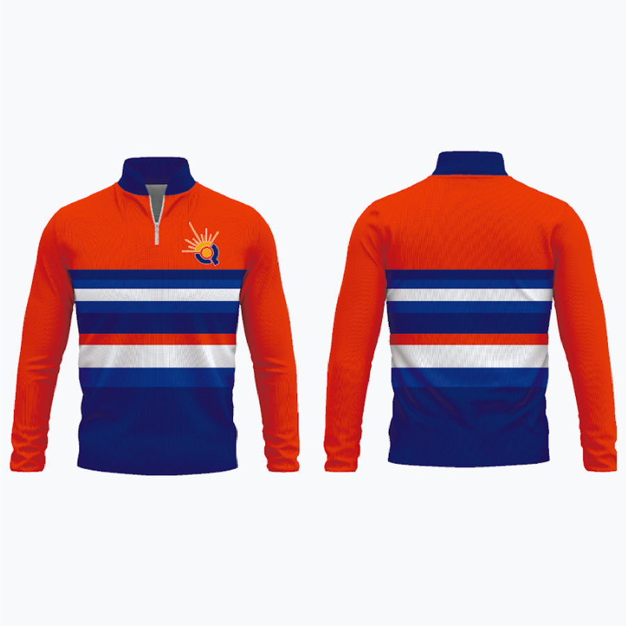 1/4 Zip Fleece Sweatshirt (Men’s, Women’s, Youth) example 20