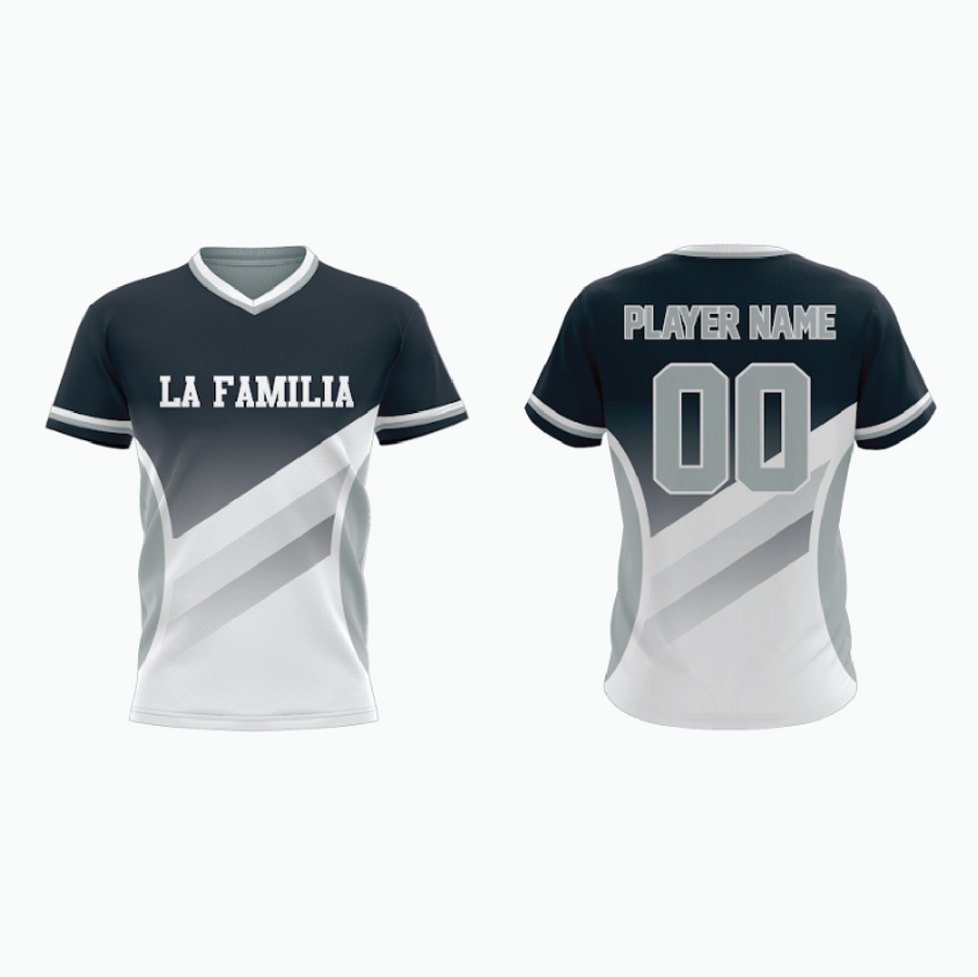 Pro V-Neck Pullover Baseball Jersey example 17
