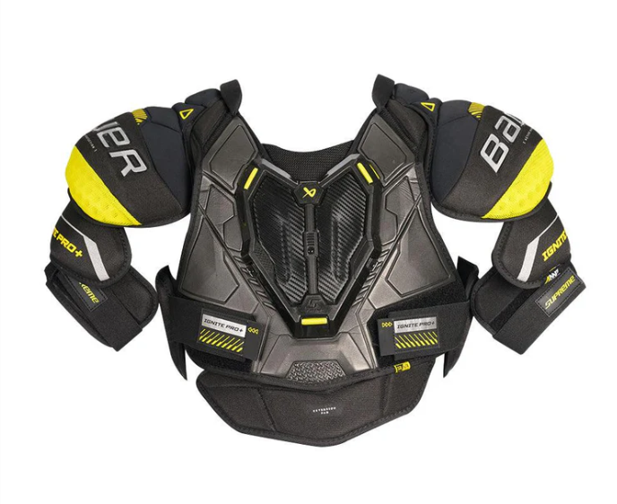 Elite Bauer S23 Supreme Ignite Pro+ Shoulder Pads - Senior for Unmatched Protection