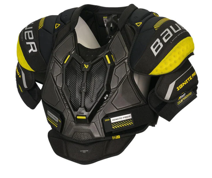 Elite Bauer S23 Supreme Ignite Pro+ Shoulder Pads - Senior for Unmatched Protection