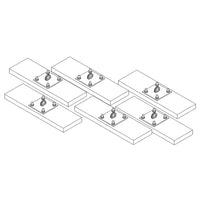 Thumbnail for Wall Mounting Kit for Gymnasium Installations