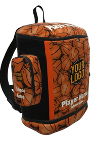 Thumbnail for Custom Athletic Style Backpack | Sublimated HoopsKing
