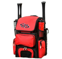 Thumbnail for Custom Baseball Softball Backpack | Holds 4 Bats HoopsKing