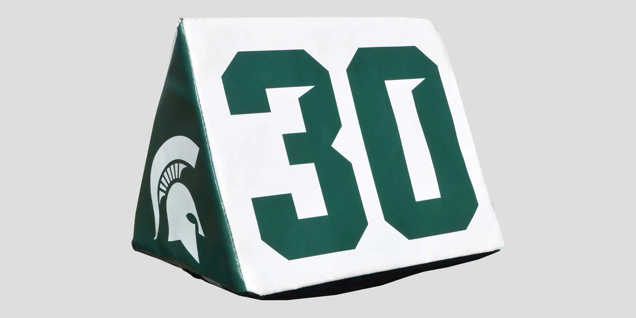 Custom Football Sideline Spirit Markers | Set of 11 Markers HoopsKing