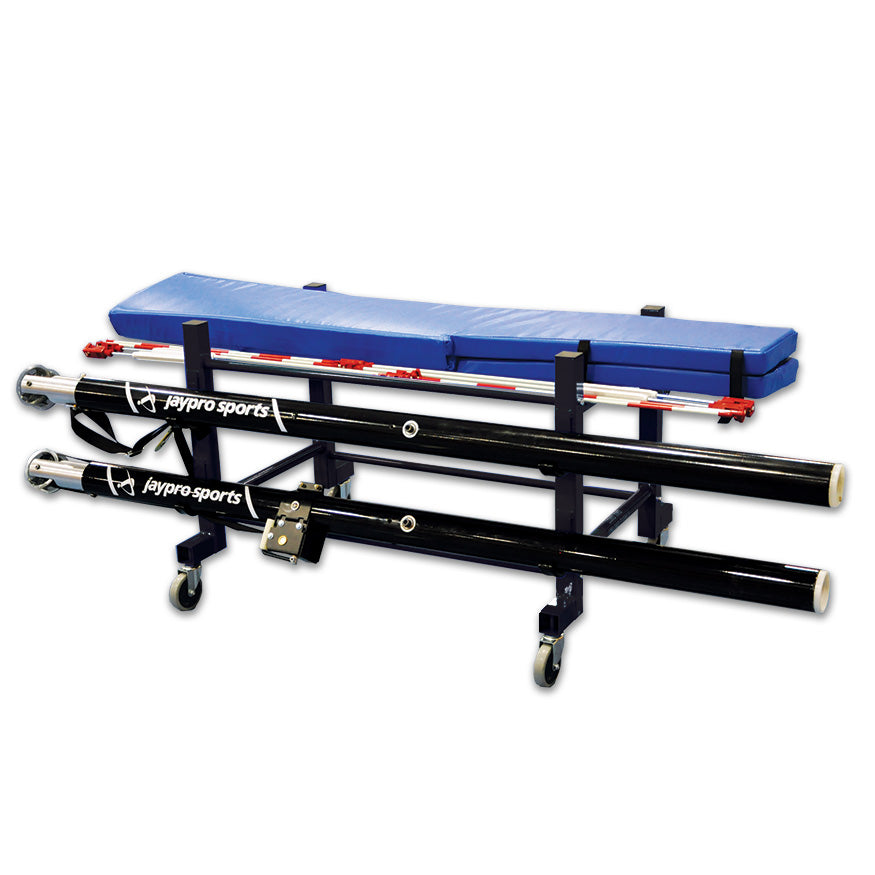 Volleyball Equipment Carrier (42 in.L x 32 in.W - 4 Poles) - Standard