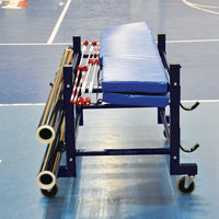 Thumbnail for Volleyball Equipment Carrier (42 in.L x 32 in.W - 4 Poles) - Standard