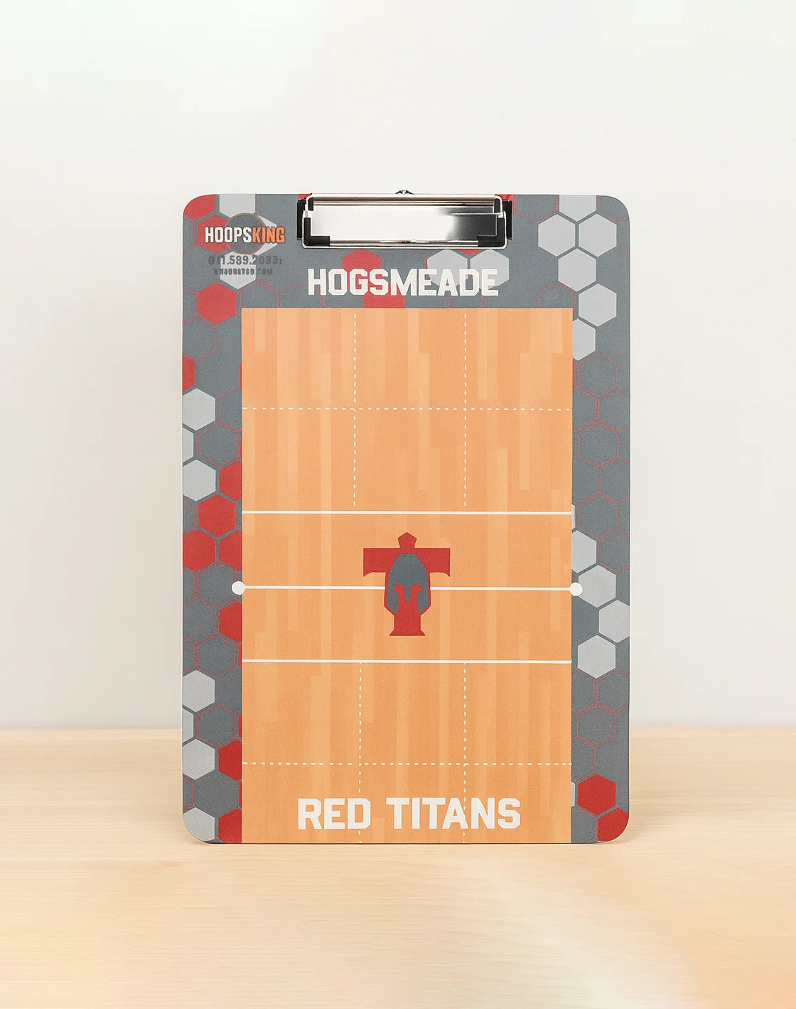 Portable volleyball dry erase clipboard whiteboard for sideline and locker room use
