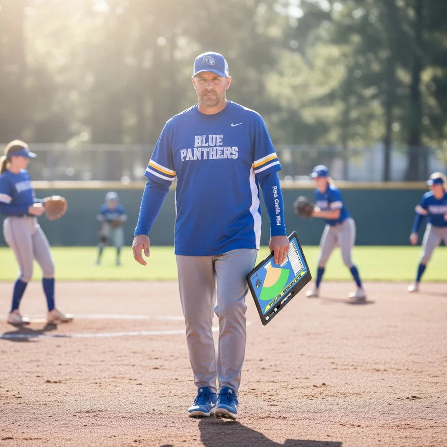 Durable Baseball & Softball Coaching Clipboard – Hoopsking Custom Whiteboard