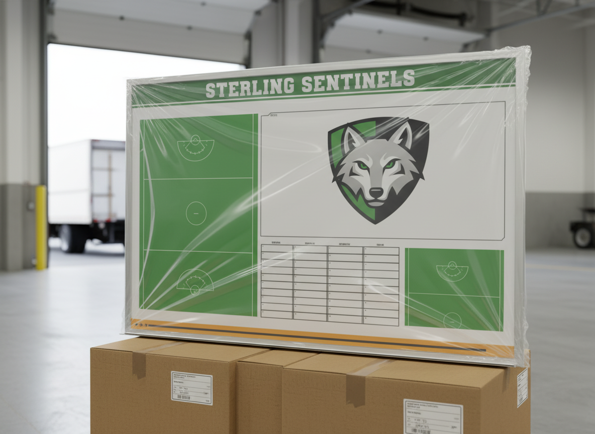 custom coaching boards shipping anywhere in the world. custom dry erase board shipped worldwide