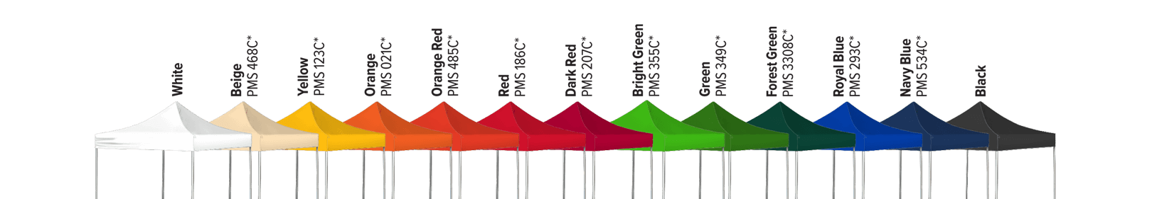 Pop-up trade show tent with personalized graphics