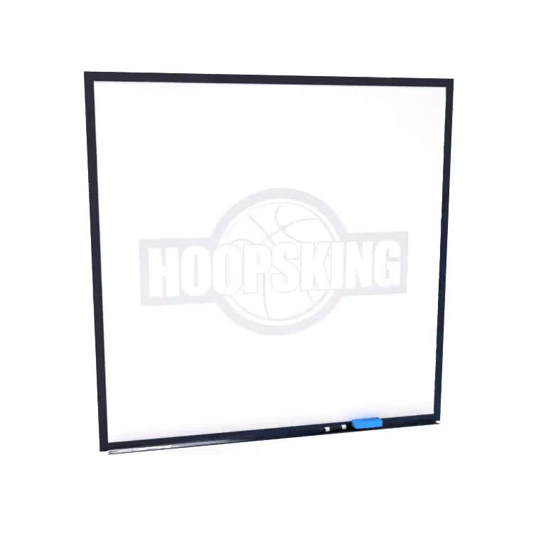Rotating wall mounted white board animation