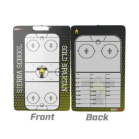 Hockey coaching clipboard whiteboard with markers and eraser set included