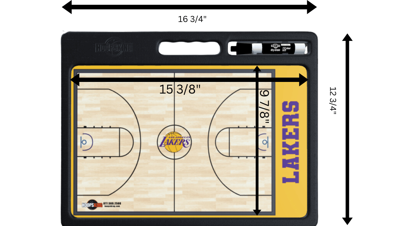 custom basketball dry erase board