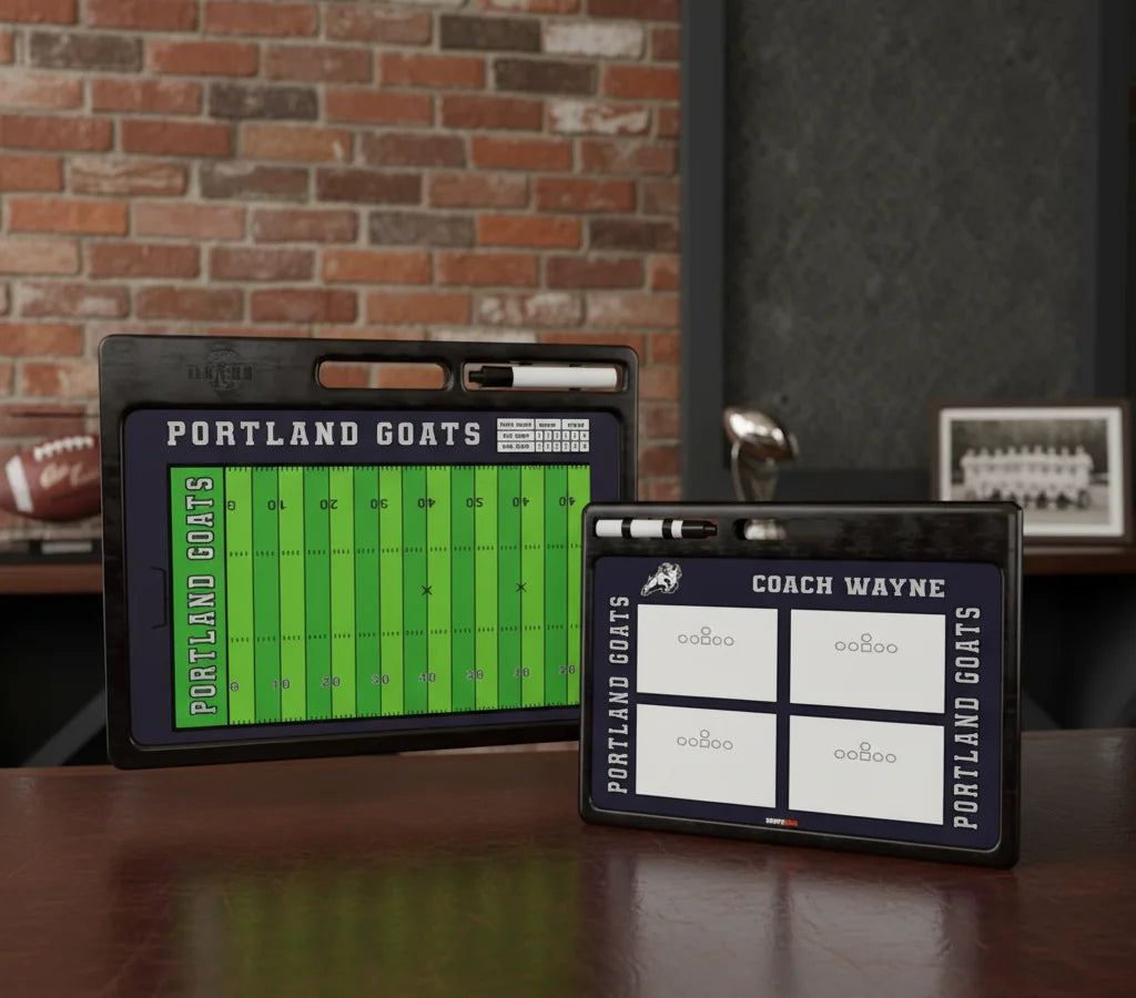 Portable Football Whiteboard with Strong Carry Handle