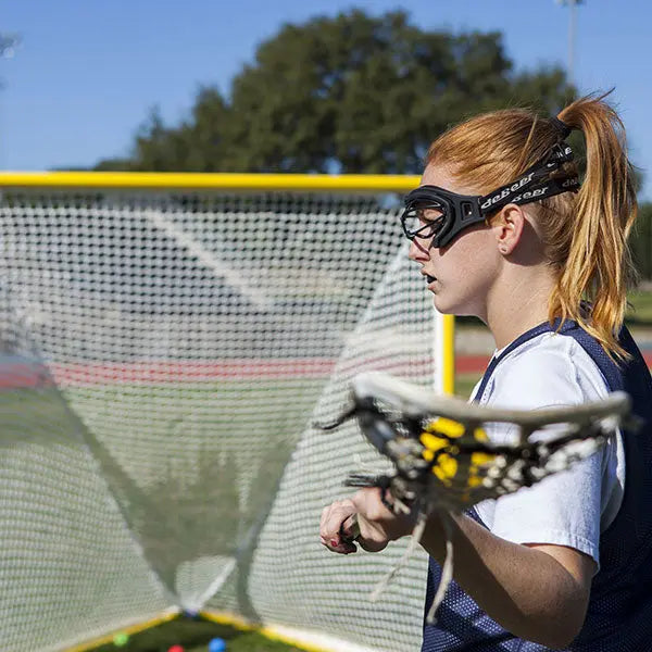 7 MM LACROSSE NETS, WHITE HoopsKing