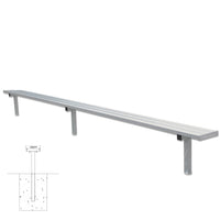 Thumbnail for Player Bench - 15 ft. - In-Ground