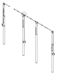 Thumbnail for Tri-Court Volleyball System Adapter (For PVB-7000, PVB-6500, PVB-5000, PVB-4500 and PVB-1500)