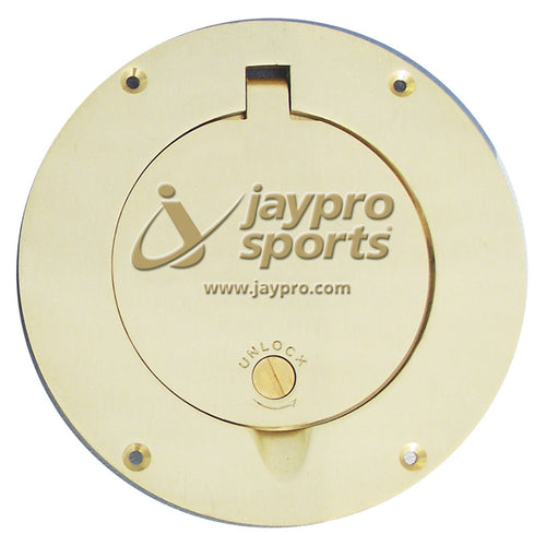 Floor Sleeve Replacement Brass Cover Plate (8-1/2 in.)