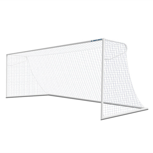 Soccer Goals - Nova Club Round Goal (8 ft.H x 24 ft.W x 4 ft.B x 9 ft.D) - NFHS Compliant