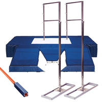 Thumbnail for Pole Vault Telescoping Standards Package - (High School - 6 ft. to 18 ft.)